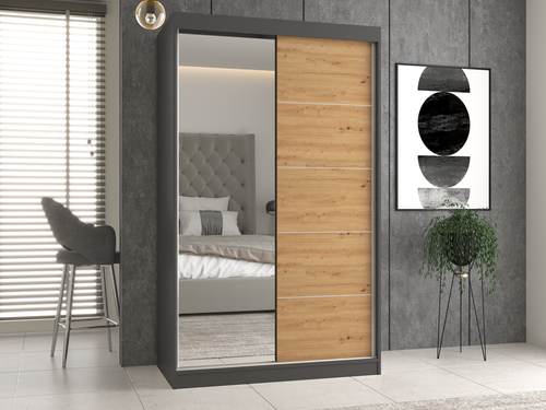 Szafa Iga 120 A/C ANTRACYT ARTISAN na Arena.pl