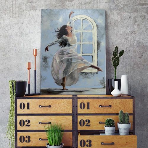 Obraz na płótnie - Canvas, Tancerka 3 70x100 na Arena.pl
