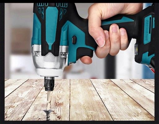 AKUMULATOROWY KLUCZ UDAROWY BEZSZCZOTKOWY 650Nm 1280W + 3x BATERIA 18V zdjęcie 13