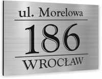 Tabliczka ADRESOWA Numer domu adres NAZWA ULICY
