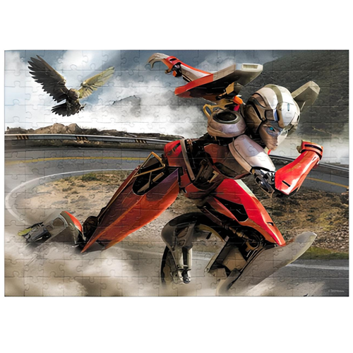 Puzzle 250 Elementów Transformers Z Powłoką Soft Touch Układanka Dla Dzieci na Arena.pl