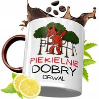 Kubek Bordowy Dla Drwala Na Urodziny Prezent Z Nadrukiem Ze Zdjęciem