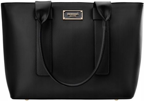 Monnari Duża Torba Do Biura Aktówka Łódka Sztywna Shopper Klasyczna A4 na Arena.pl