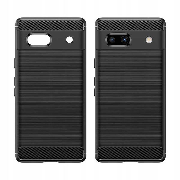 Spacecase Carbon Google Pixel 7A Black zdjęcie 2