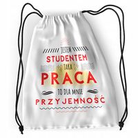 Plecak Dla Studenta Sportowy Szkolny Worek Torba Z Nadrukiem Ze Zdjęciem