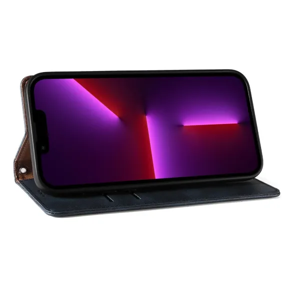 magnet strap case etui do iphone 13 pro max pokrowiec portfel + mini zdjęcie 10