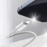 Kabel niktrade USB typ C - Apple Lightning 1 m biały