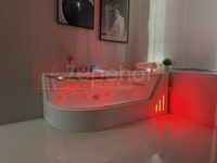 WANNA Z HYDROMASAŻEM 150*75 ALU RAMA TURBO 2 POMPY LEWA WANNA Z HYDROMASAŻEM 150*75 ALU RAMA TURBO 2 POMPY LEWA