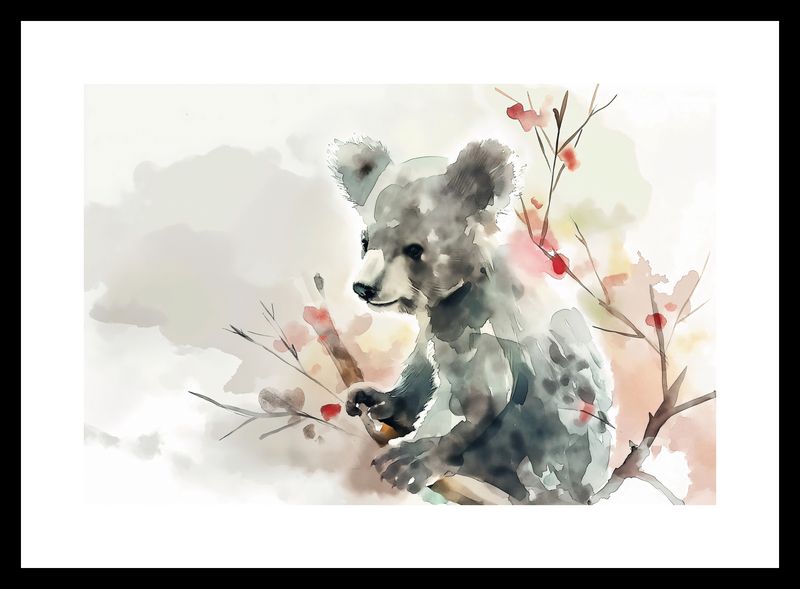 Plakat 30x20cm Akwarelowa Koala zdjęcie 3