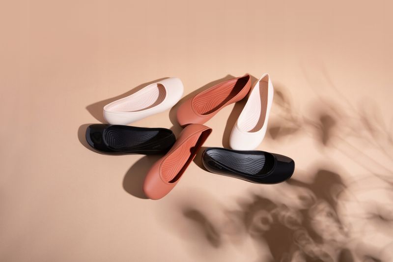 Damskie Wsuwane Buty Baleriny Baletki Brooklyn Flat 41-42 zdjęcie 7