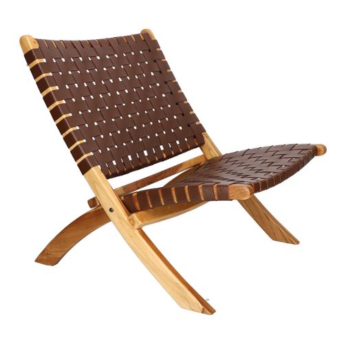 Fotel Perugia skóra brązowa na Arena.pl