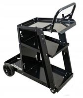 Wózek spawalniczy DO SPAWAREK Z PÓŁKĄ NA BUTLE STABILNY MIG MAG MMA TIG