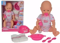 New Born Baby. Lalka z akcesoriami