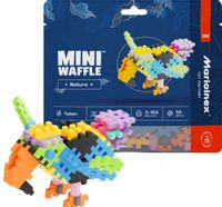 Mini Wafle Klocki Marioinex Nature TUKAN Natura 50 elementów Waffle 3+