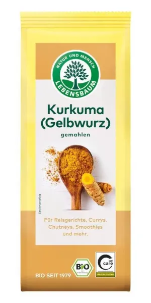 Kurkuma Mielona BIO 50 g - Lebensbaum zdjęcie 1
