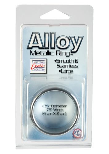 alloy metallic ring   large silver na Arena.pl