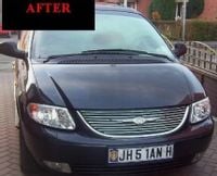 1998-2004 Chrysler Ville Pays Town&country - LIstwy chrom grill chromowan