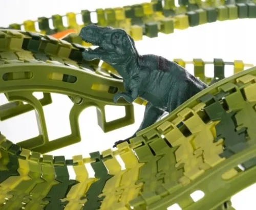 DINOZAURY TOR WYŚCIGOWY ZESTAW DINO 271EL 3,6M XXL na Arena.pl