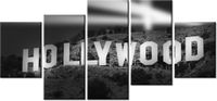 70CM 150CM OBRAZ 5 ELEM NIGHT IN HOLLYWOOD ŚCIENNY