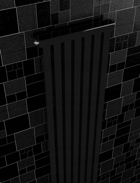 Grzejnik dekoracyjny RADIATOR 160x32 CZARNY POŁYSK zdjęcie 7