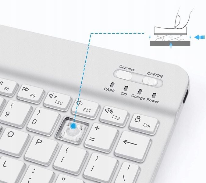 Klawiatura mysz bluetooth 3.0 Android ios Windows zdjęcie 6