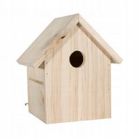Lęgówka Dla Ptaków Drewniana Camping 17x15,5x20,5cm Do Montażu Garden & Fun