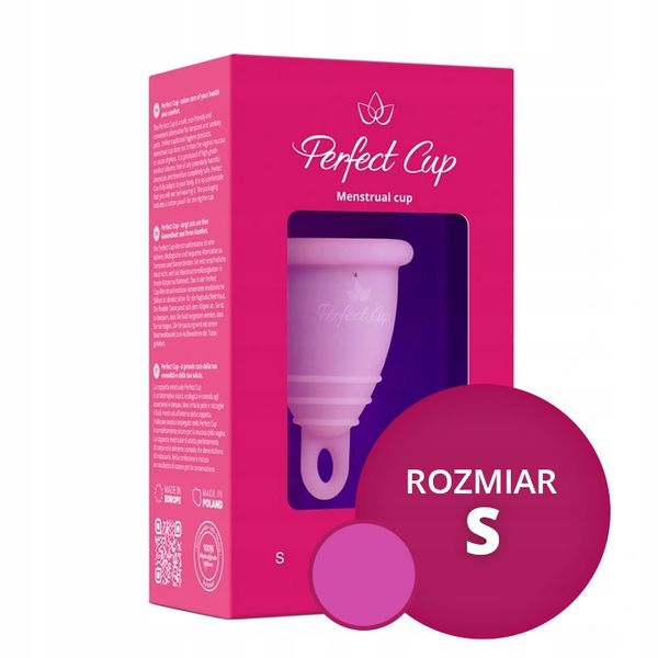 Kubeczek Menstruacyjny - Perfect Cup - Róż [S] zdjęcie 1