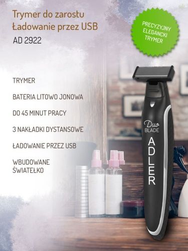 Trymer ADLER 5902934830997 na Arena.pl