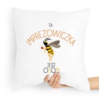 Prezent Poduszka Dla Imprezowicza Imprezowiczki Z Nadrukiem Ze Zdjęciem