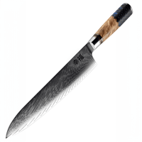 Japoński nóż szefa kuchni Koufuku Stal damasceńska AUS-10 Profesjonalny nóż