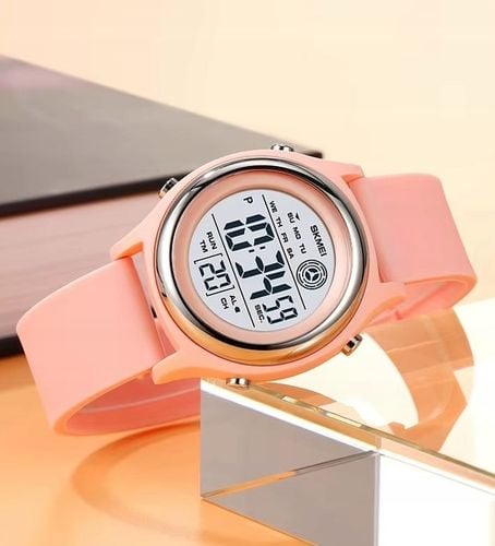 Zegarek damski elektroniczny pasek czytelna tarcza wiele funkcji na Arena.pl