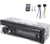 Radio Samochodowe Bluetooth 1 DIN 12V 24V MP3 USB ISO Pilot