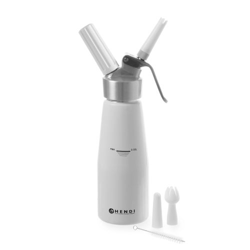 Syfon do bitej śmietany Kitchen Line 0.5l + AKCESORIA - Hendi 588369 na Arena.pl