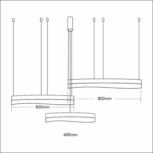 Lampa wisząca PRECIOSA 158W LED na Arena.pl