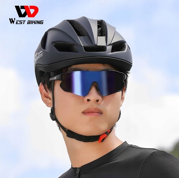 WEST BIKING KASK ROWEROWY DLA DOROSŁYCH LEKKI 269G SPORTOWY DESIGN zdjęcie 11