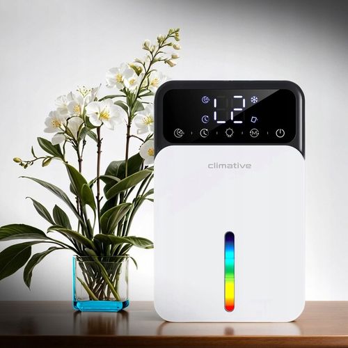 Cichy osuszacz LUXE 1200ml UV + LED wydajny pochłaniacz wilgoci do domu na Arena.pl