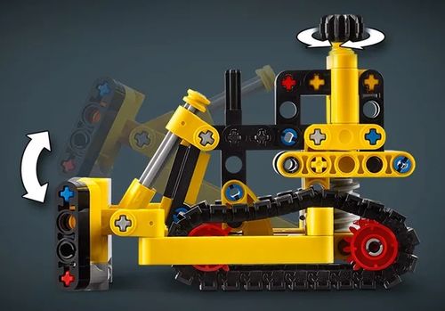 Klocki LEGO Technic 42163 Buldożer do zadań specjalnych 7+ (Elementy: 195) na Arena.pl