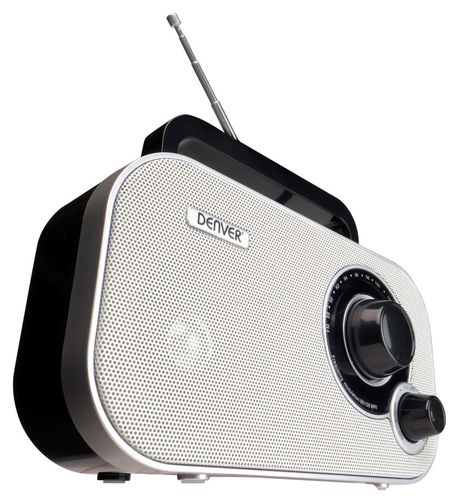 Radio FM kuchenne PRZENOŚNE sieciowo-bateryjne strojenie analogowe Denver na Arena.pl