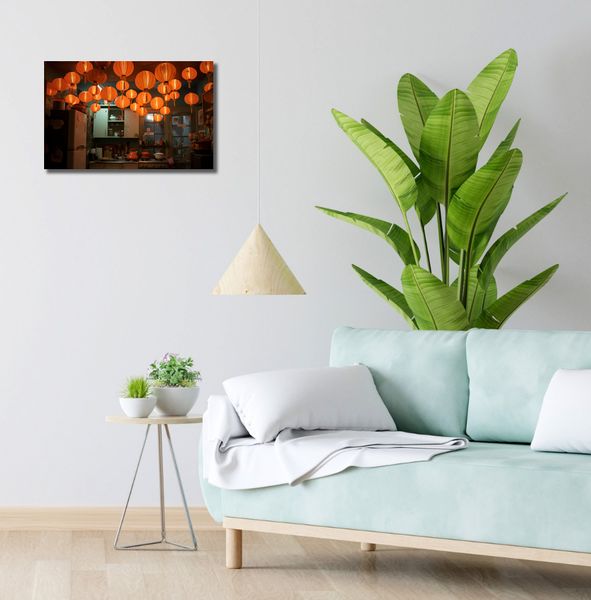 Obraz 50x30cm W Blasku Lampionów zdjęcie 2