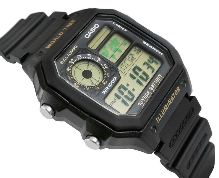 Zegarek Męski CASIO AE-1200WH-1BVDF + BOX zdjęcie 2