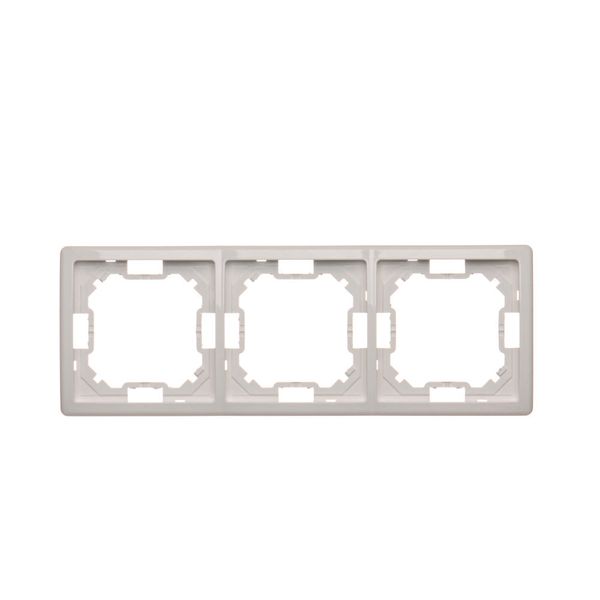 Basic Ramka na 3-moduły BMR3/11 biały SIMON zdjęcie 1