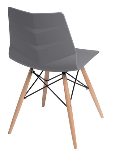 Krzesło Leaf DSW szare  D2 na Arena.pl