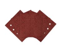 papier ścierny kwadrat p80 113*113mm, 8 otw. 5 szt. - t n54-053