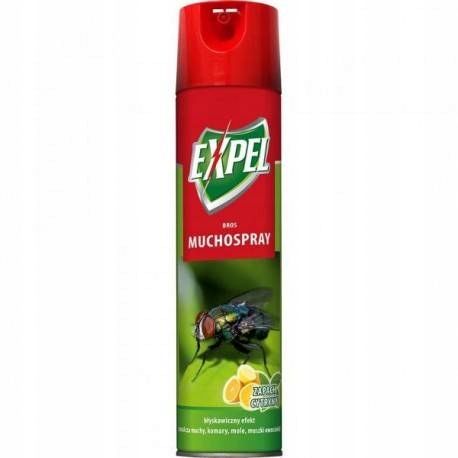 MUCHOSPRAY CYTRYNOWY 400ML EXPEL - BR EX 1796 na Arena.pl