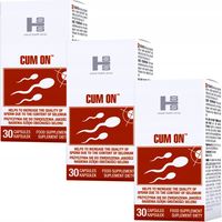 3x CUM-ON OBFITY WYTRYSK DUŻO SPERMY WIĘCEJ NASIENIA MOCNIEJSZA EREKCJA 90T