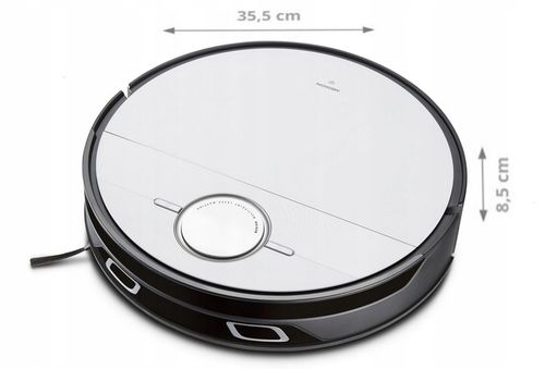 ROBOT SPRZĄTAJĄCY 2W1 LASER SAMOOPRÓŻNIAJĄCY MOPUJĄCY NAJMOCNIEJSZY 8000PA na Arena.pl