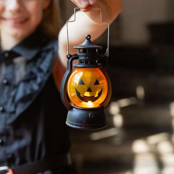 Lampka latarenka LED Halloween zdjęcie 2