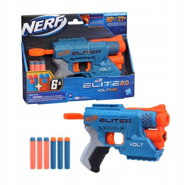 HASBRO NERF ELITE 2.0. Blaster Wyrzutnia VOLT SD-1 E9952 zdjęcie 1