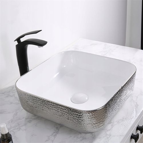 NOWOCZESNA Umywalka Ceramiczna RODO SILVER 3D na Arena.pl