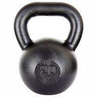 Kettlebell żeliwny odważnik kula kettle 20kg